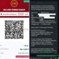 Tangkapan layar pesan pelaku yang mengatasnamakan layanan OSS dengan permintaan transfer sebesar Rp3,2 juta kepada korban.