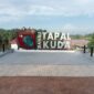 Keterangan: Danau Tapal Kuda, Kampung Melayu Kecamatan Teluk Bayur, Berau. (Kawalkaltim.com/Nur  Hidayat R)