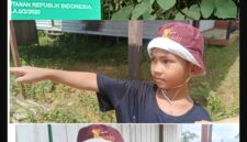Keterangan Foto Dokumen | Kawalkaltim.com — Eno, bocah yang sejak kecil kerap mengikuti mendiang ayahnya mengelola kebun karet dan ladang keluarga, tampak sedih saat memperlihatkan area lahan yang kini diduga telah digarap PT NPR. Potret ini menjadi gambaran pilu konflik lahan yang dialami masyarakat di Barito Utara. (Dokumentasi dan sumber informasi dikutip dari TrackPeristiwa.com/Henryanus Achiang).