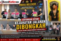 Keterangan Foto:
 Ketika kejahatan berlari, hukum menemukan jejaknya. Kapolres Kutai Barat AKBP Honey Wahyu Wicaksono, S.I.K., bersama jajaran Satreskrim dan Tim URC memperlihatkan barang bukti hasil pengungkapan kasus pencurian dengan kekerasan (begal) yang sempat meresahkan masyarakat. Pengungkapan ini sekaligus menjadi peringatan bahwa narkoba, judi online, dan jalan pintas kriminal kerap berujung pada konsekuensi hukum yang tidak terhindarkan. (Dok. Kawalkaltim.com/Amin)
