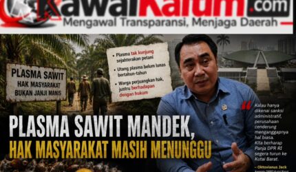 Keterangan Foto: Anggota DPRD Kutai Barat, Oktovianus Jack. Persoalan plasma sawit, sengketa lahan, dan laporan masyarakat terkait perjuangan hak atas kebun plasma kini menjadi perhatian DPR RI. Panja lintas komisi diharapkan segera turun ke Kutai Barat guna melihat langsung kondisi di lapangan. (Dok. Kawalkaltim.com/Amin)