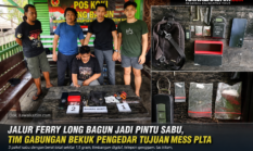 Jalur Ferry Long Bagun Jadi Pintu Sabu, Tim 12 Satgas Citarum BAIS TNI Bekuk Pengedar Tujuan Mess PLTA