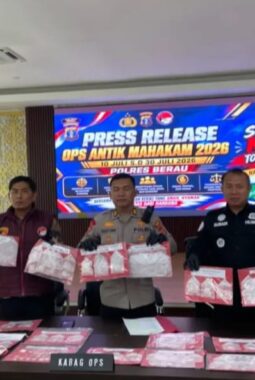 Ketika Sabu Diburu Hingga ke Pelosok: Polres Berau Tegaskan Tak Ada Tempat Aman bagi Jaringan Narkotika