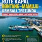 Keterangan Foto:
Kapal penumpang bersandar di Pelabuhan Loktuan, Kota Bontang. Rencana pembukaan rute pelayaran Bontang–Mamuju dipastikan kembali tertunda setelah usulan administrasi terlambat masuk ke pemerintah pusat. Pemerintah Kota Bontang akan mengajukan kembali usulan tersebut pada 2027 guna memperkuat konektivitas transportasi laut dan mendorong pertumbuhan ekonomi antardaerah. (Dok. Istimewa/Kawalkaltim.com)
