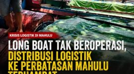 Keterangan Foto:
Aktivitas bongkar muat logistik di dermaga wilayah Mahakam Ulu sebelum didistribusikan ke kawasan perbatasan. Surutnya debit Sungai Mahakam akibat musim kemarau membuat long boat dan speed boat tidak lagi beroperasi di sejumlah titik riam, sehingga distribusi sembako, BBM, obat-obatan, dan kebutuhan pokok menuju Kecamatan Long Pahangai mengalami keterlambatan. (Dok. Istimewa/Kawalkaltim.com/AminYS)
