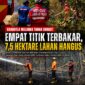 Keterangan Foto:
Petugas gabungan melakukan pemadaman kebakaran hutan dan lahan (karhutla) di wilayah Kecamatan Tanah Grogot, Kabupaten Paser, Kalimantan Timur. Dalam penanganan tersebut, petugas berjibaku memadamkan api dan mendinginkan area yang terbakar untuk mencegah kobaran meluas. Karhutla terjadi di empat titik dengan total luasan lahan terdampak diperkirakan mencapai sekitar 7,5 hektare. (Dok. Istimewa Kawalkaltim.com/Andini)
