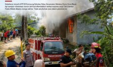 Api Menelan Rumah, Menyisakan Kerugian Rp200 Juta: Penyebab Kebakaran Masih Misteri
