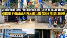 Keterangan Foto:
Anggota DPRD Kutai Barat dari Partai Demokrat, Meni Debora, S.Sos., bersama jajaran Partai Demokrat turun langsung menyambangi pedagang dan masyarakat di Pasar Jaras, Kutai Barat. Kunjungan tersebut menjadi bagian dari agenda “Langit Biru” untuk menyerap aspirasi terkait penataan pasar, fasilitas umum, lahan parkir, kebersihan, hingga akses permodalan bagi pelaku UMKM. (Dok. Istimewa/Kawalkaltim.com)

