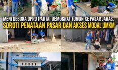 Demokrat Kubar Turun ke Pasar Jaras, Soroti Penataan Pasar dan Akses Modal UMKM