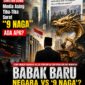 𝗞𝗲𝘁𝗲𝗿𝗮𝗻𝗴𝗮𝗻 𝗙𝗼𝘁𝗼:
Ilustrasi yang menampilkan simbol kekuatan ekonomi Indonesia melalui gedung-gedung perkantoran, aktivitas pasar modal, dan ilustrasi naga sebagai representasi julukan 