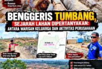 Keterangan Foto:
Rusman Menunjukkan Kayu yang Ditebang. Rusman berada di antara sejumlah batang kayu yang telah ditebang sambil menunjukkan kondisi lokasi kepada wartawan. Foto ini merupakan dokumentasi lapangan terkait keterangannya mengenai pohon yang disebut berada di atas lahan yang diklaim sebagai tanah warisan. (Dok. Kawalkaltim.com/Annanda)
